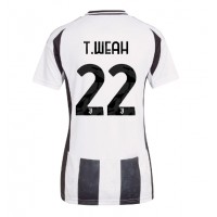 Juventus Timothy Weah #22 Fußballbekleidung Heimtrikot Damen 2024-25 Kurzarm